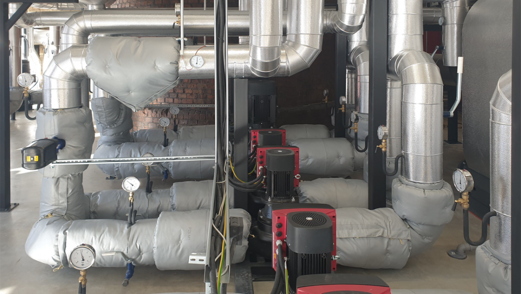 Modular insulation for the pump system